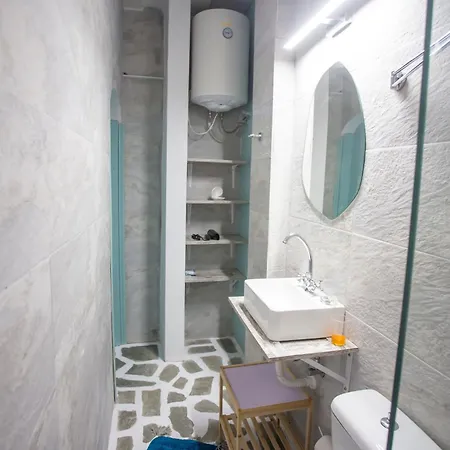 Anatoli In Front Of The Apartamento