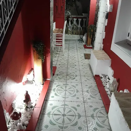 Anatoli In Front Of The Apartamento