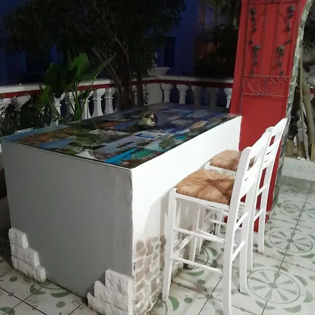 Anatoli In Front Of The Apartman Meszongí